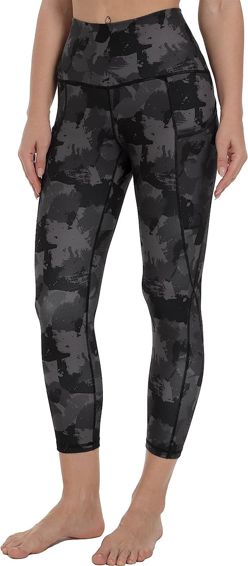Free Leaper High Waisted Stretchy Yoga Pants for Women with Pockets